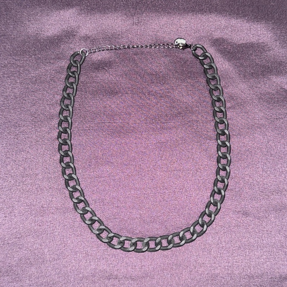 Black Chain Necklace